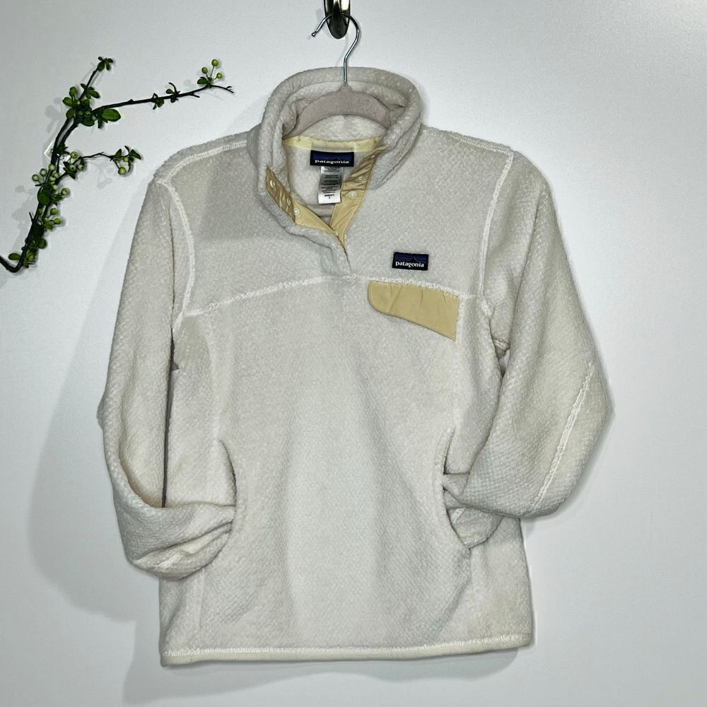 Patagonia Re-Tool Snap T Pullover Ivory Cream - Picture 2 of 10